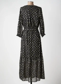 Robe Longue Emma Ella Noir Manches Longues