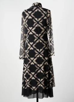 Robe Longue Kozan Noir Manches Longues