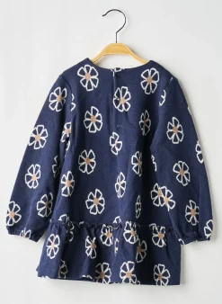 Robe Longue Mayoral Bleu Manches Longues