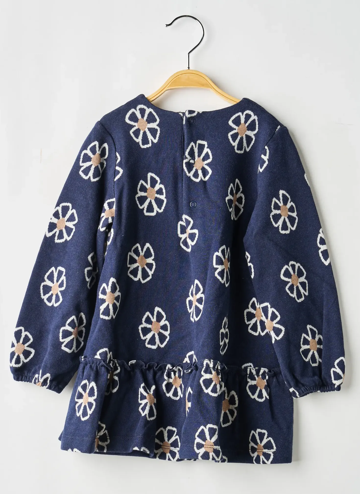 Robe Longue Mayoral Bleu Manches Longues