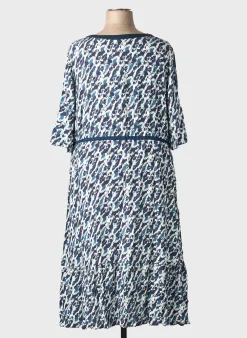 Robe Longue Sheego Bleu Manches Longues