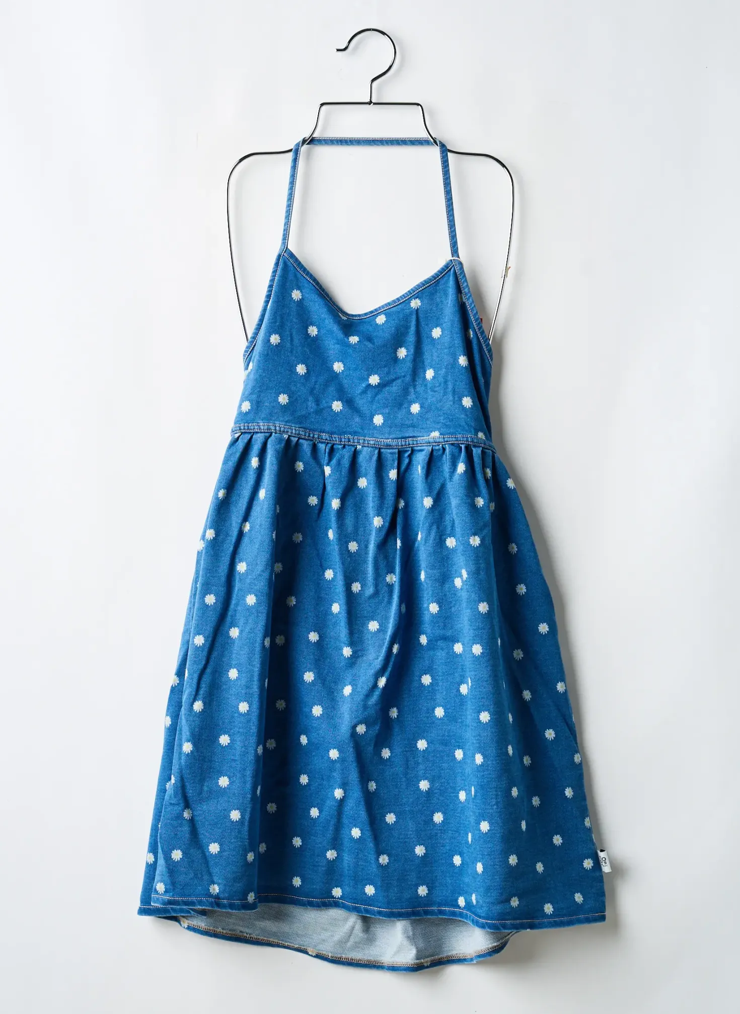 Robe Mi-longue Boboli Bleu Fines Bretelles