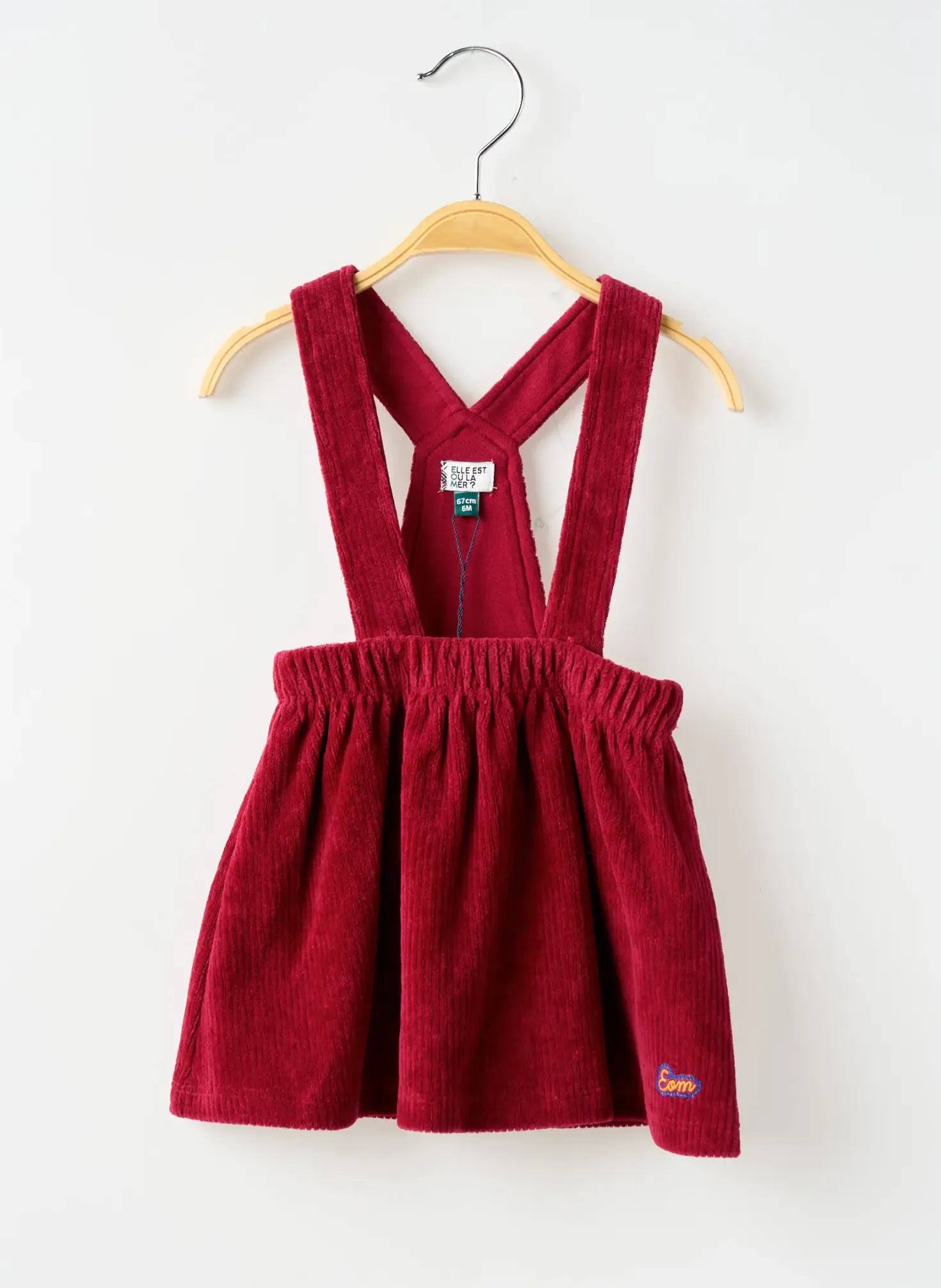 Robe Mi-longue Elle Est Ou La Mer Rouge Sans Manche