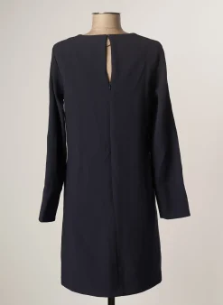 Robe Mi-longue Esprit Bleu Manches Longues
