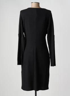 Robe Mi-longue Frank Lyman Noir Manches Longues