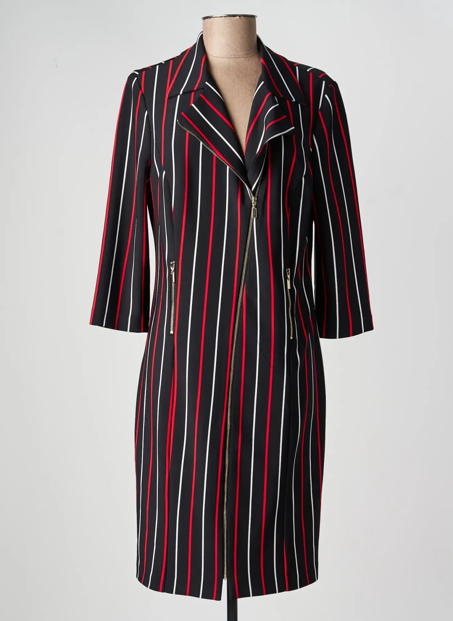 Robe Mi-longue Frank Lyman Noir Manches 3/4