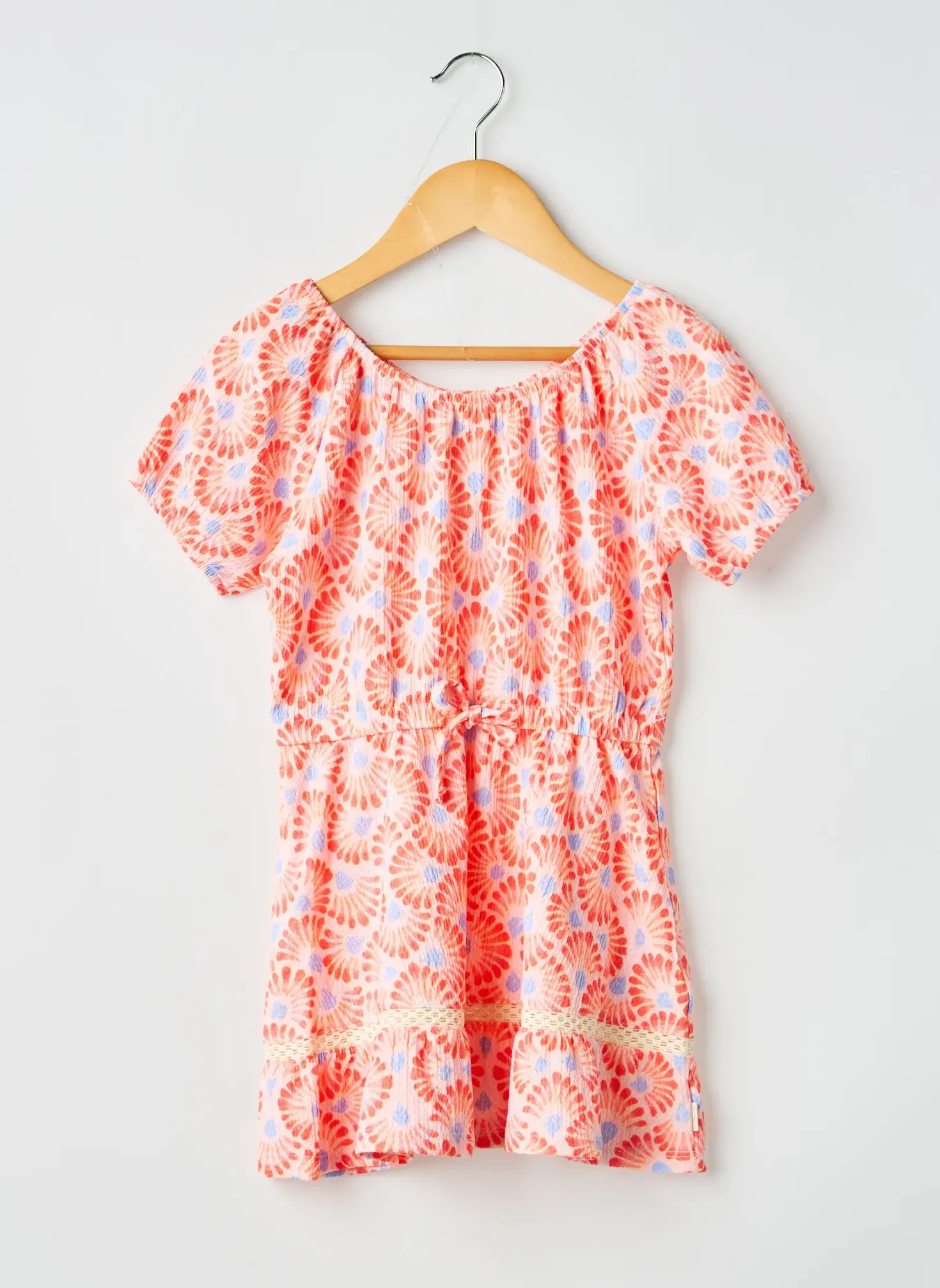 Robe Mi-longue Garcia Rose Manches Courtes