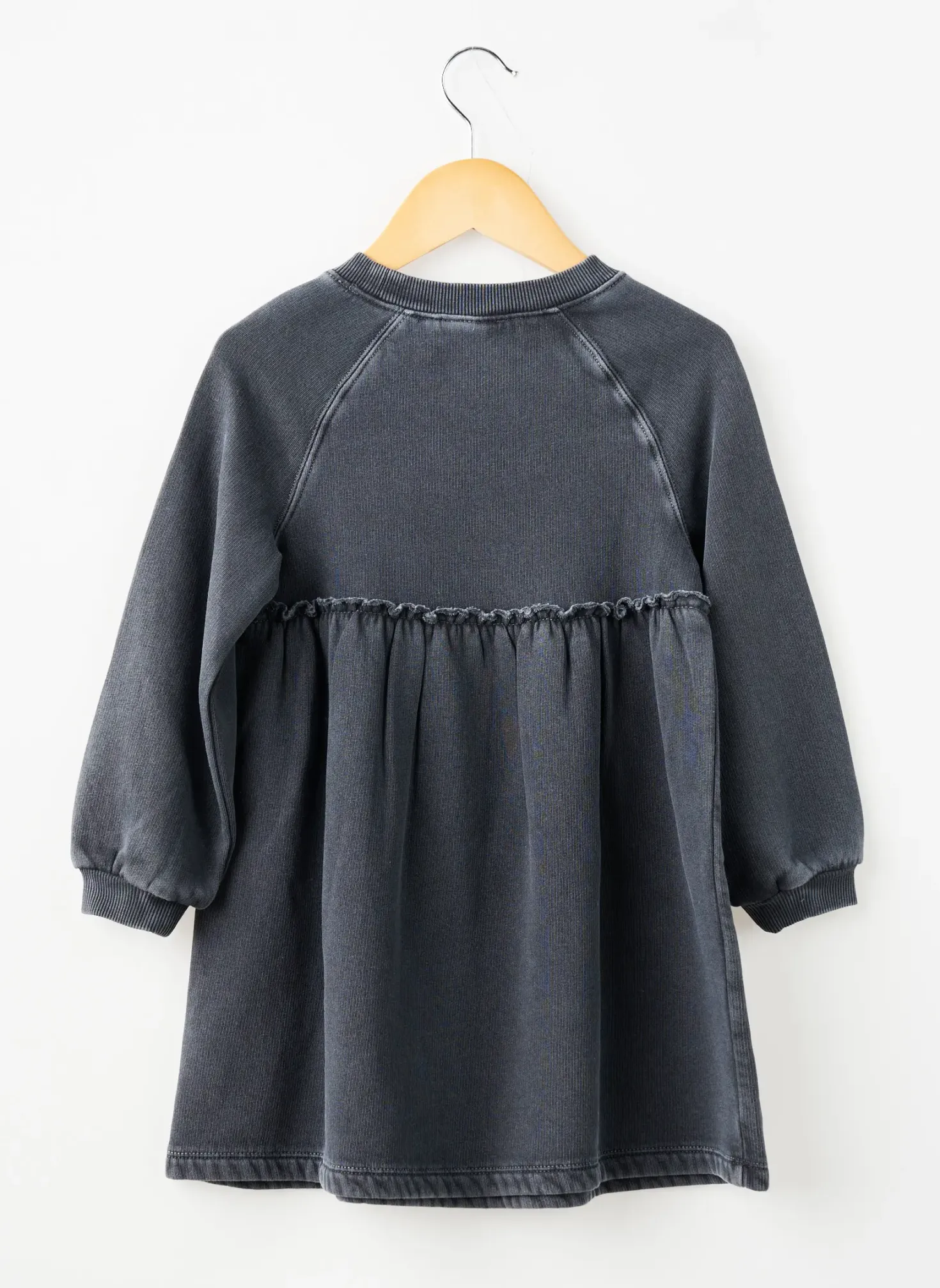 Robe Mi-longue Ikks Gris Manches Longues