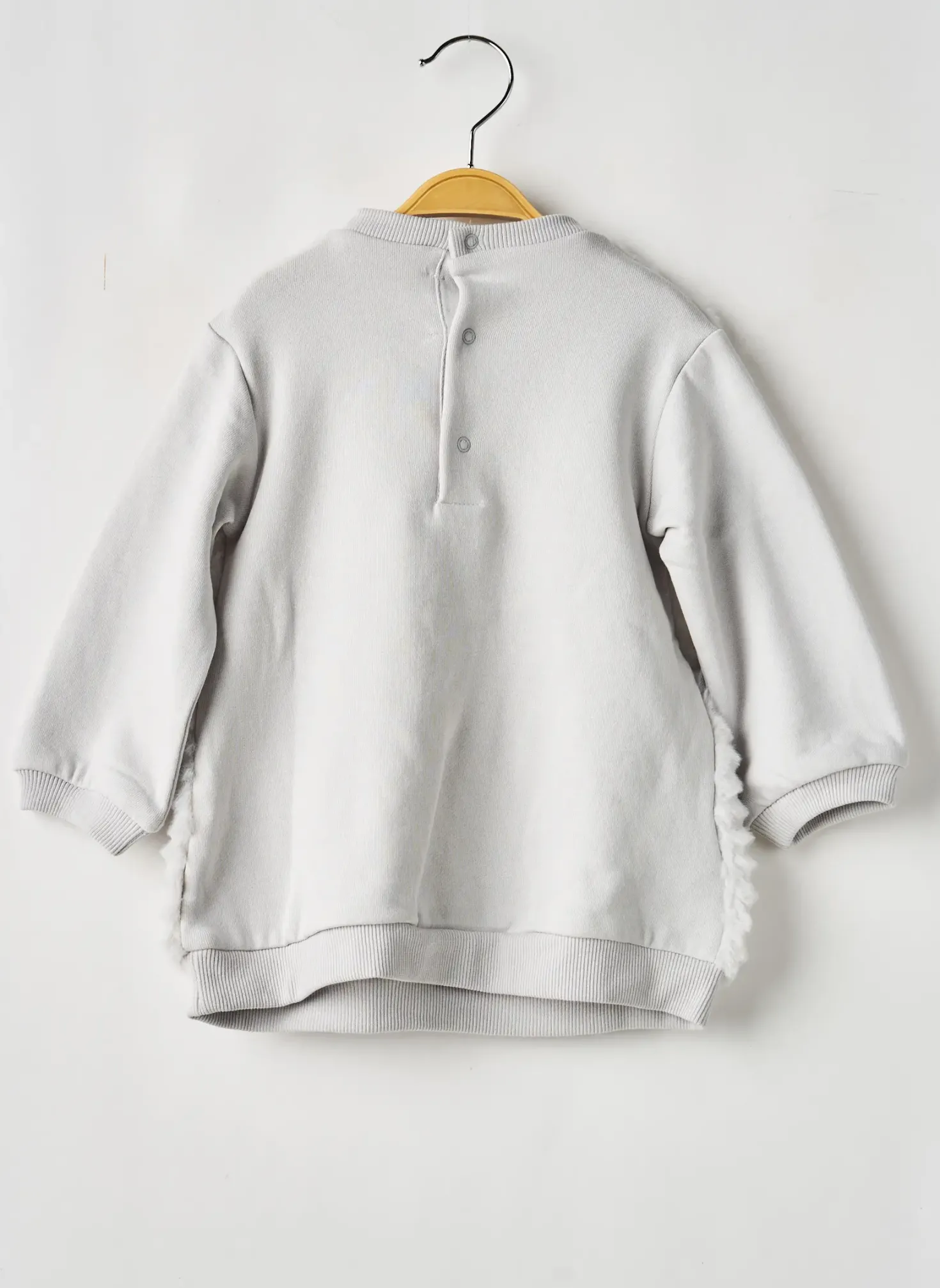 Robe Mi-longue Mayoral Gris Manches Longues