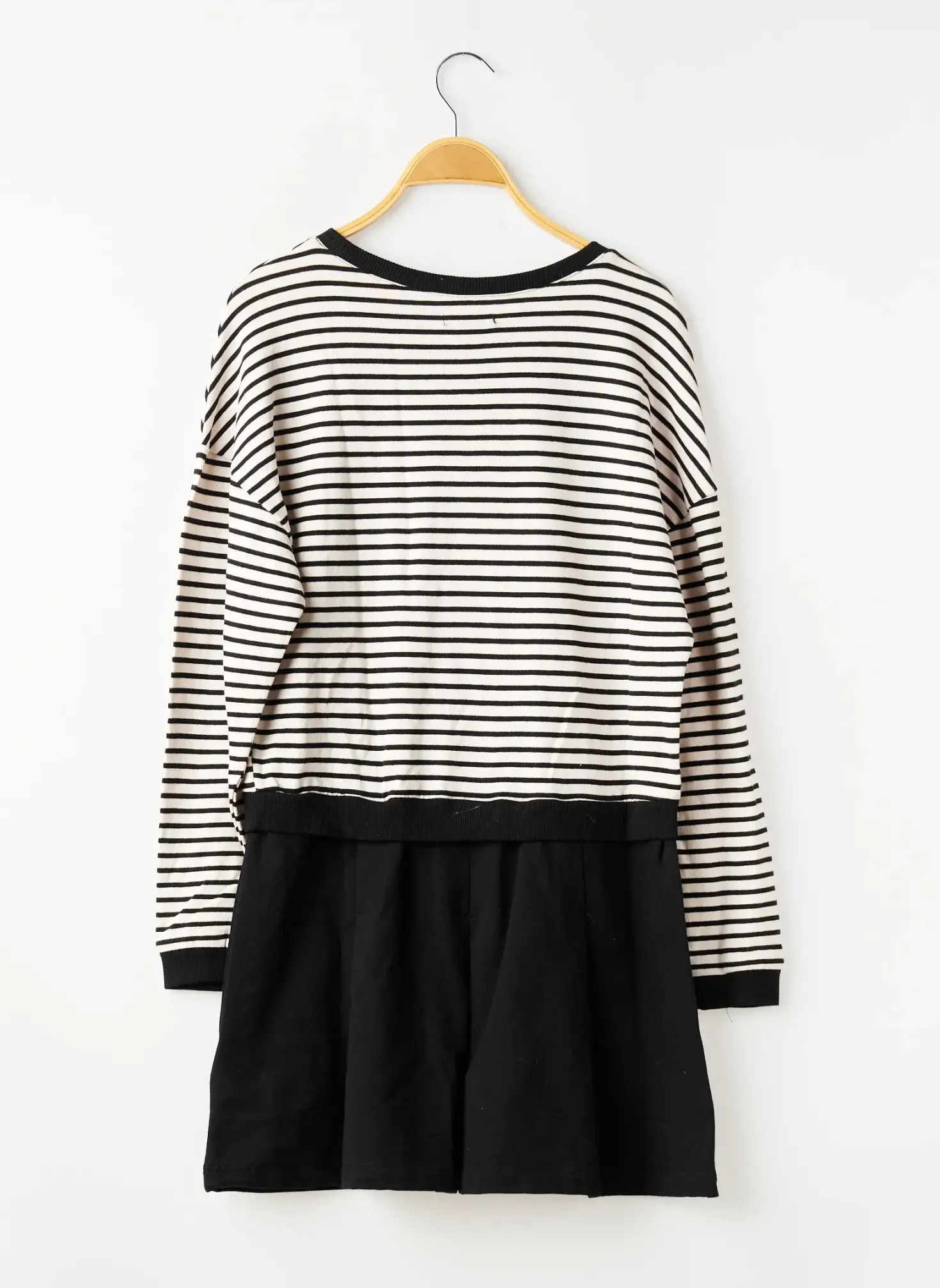 Robe Mi-longue Mayoral Noir Manches Longues