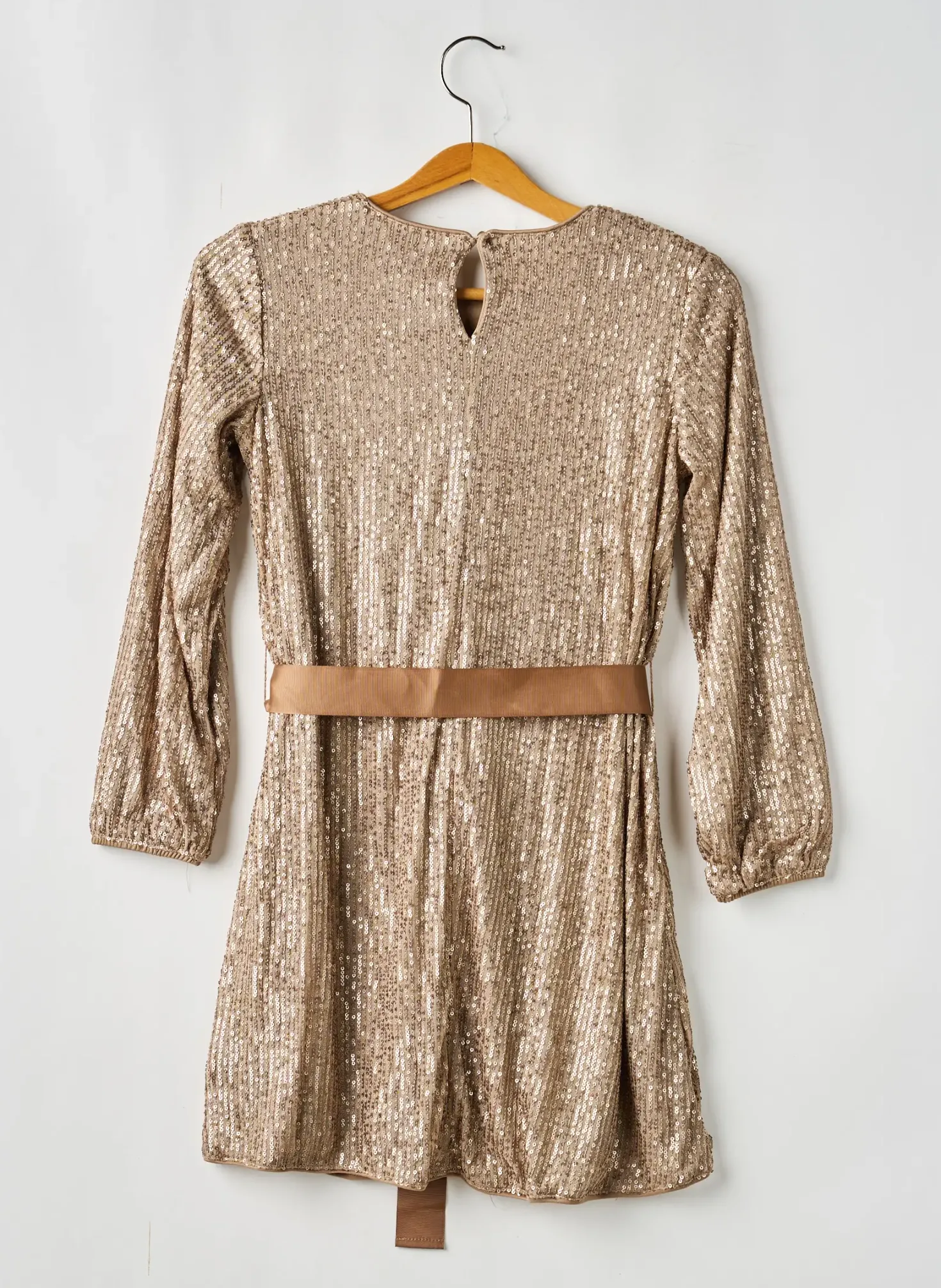Robe Mi-longue Mayoral Or Manches Longues