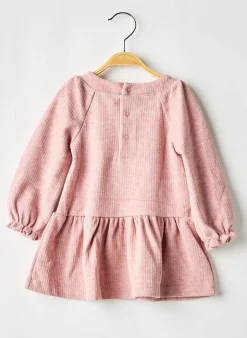 Robe Mi-longue Mayoral Rose Manches Longues