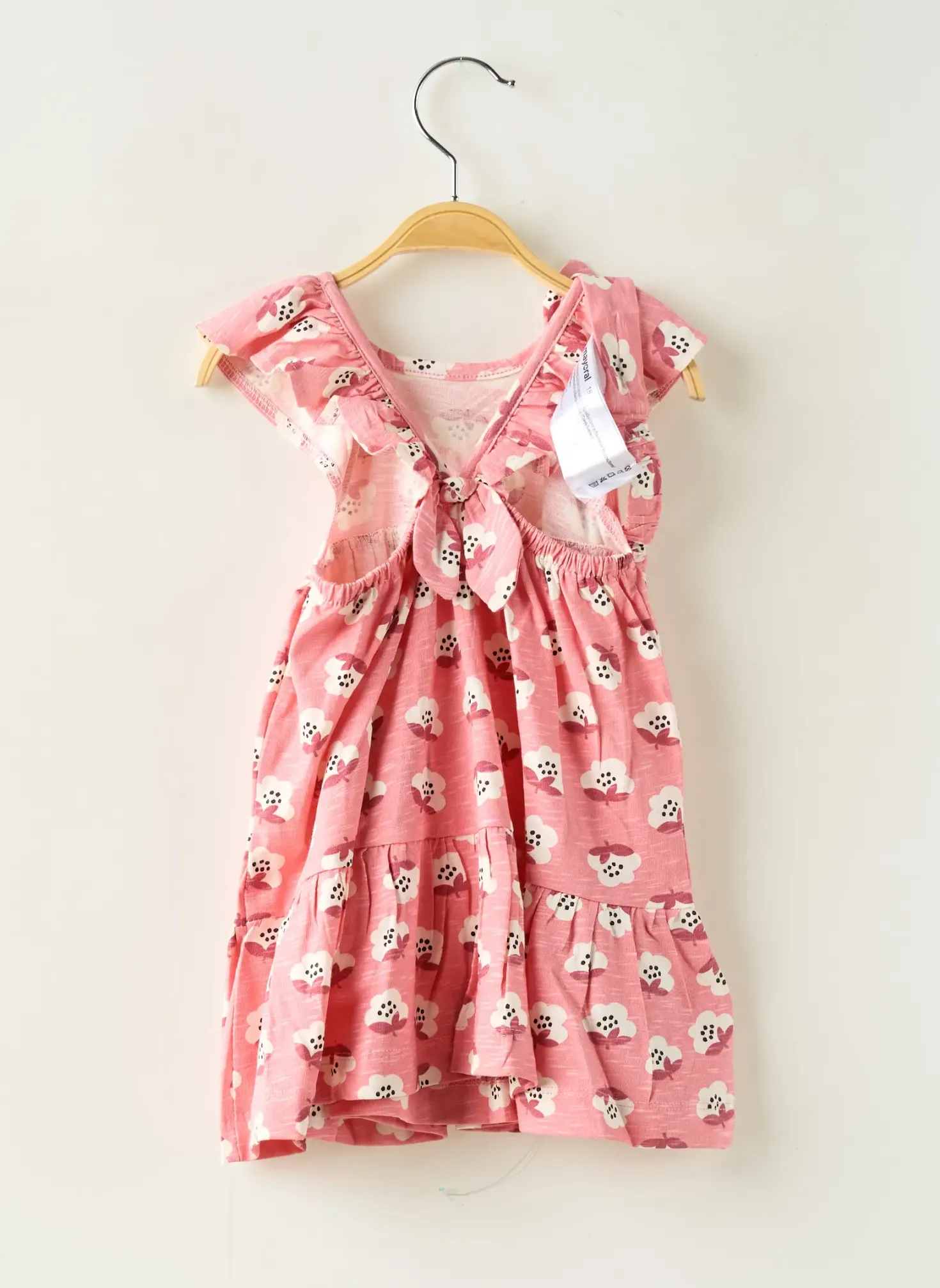 Robe Mi-longue Mayoral Rose Manches Courtes