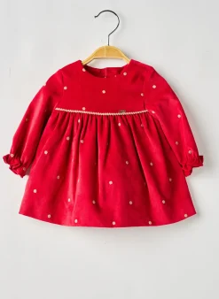 Robe Mi-longue Mayoral Rouge Manches Longues