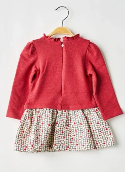 Robe Mi-longue Mayoral Rouge Manches Longues