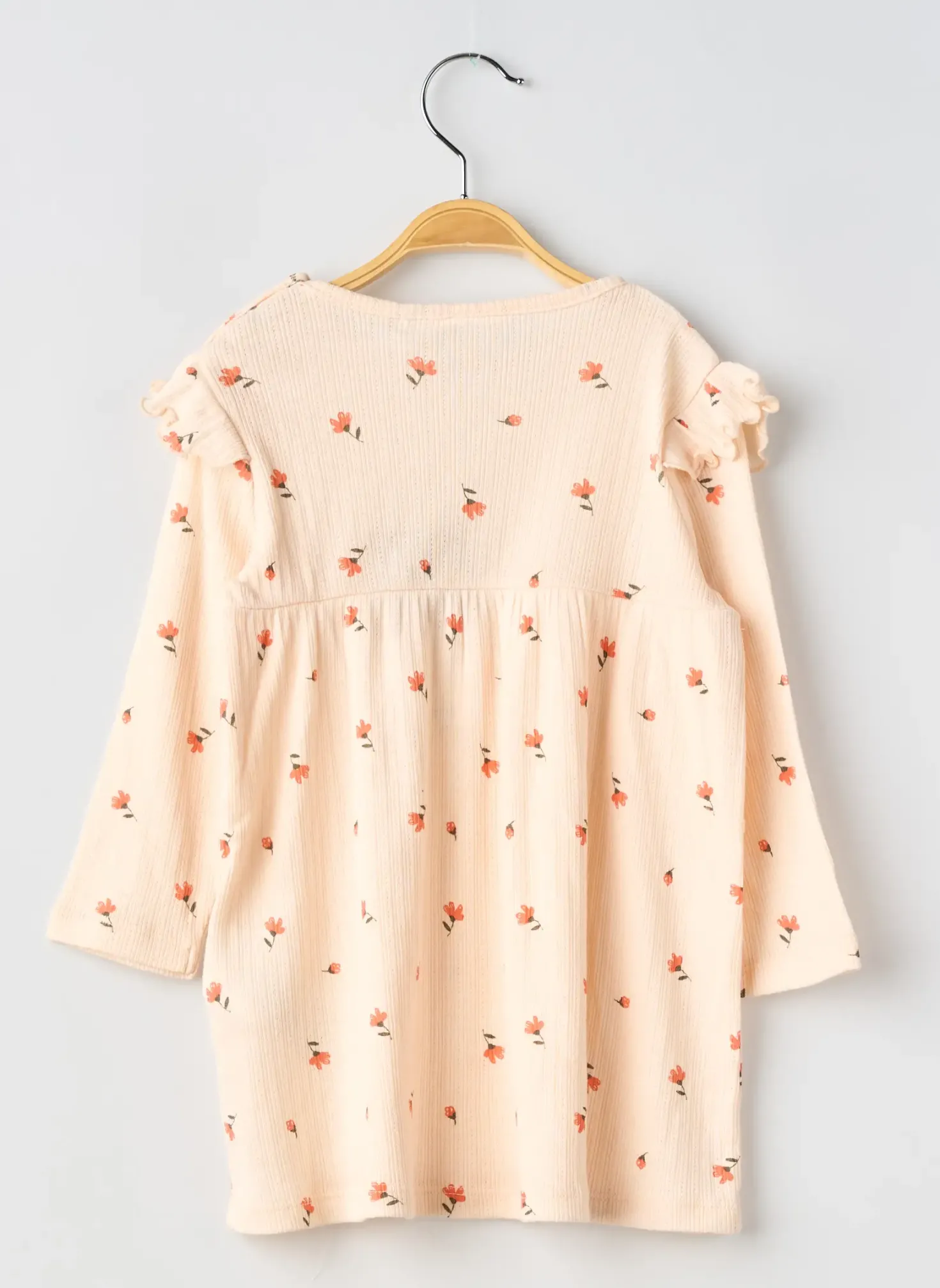 Robe Mi-longue Name It Rose Manches Longues