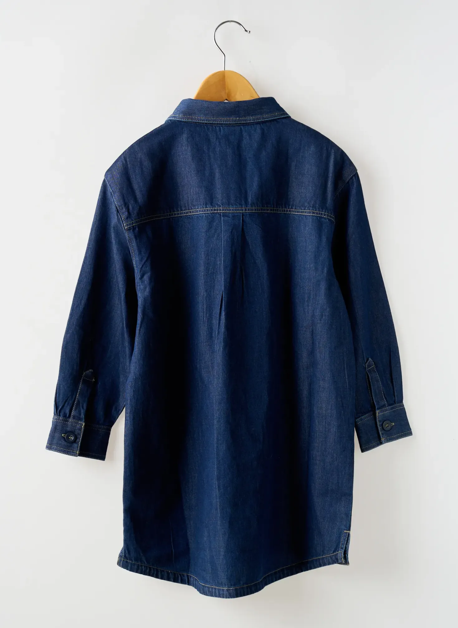 Robe Mi-longue Petit Bateau Bleu Manches Longues