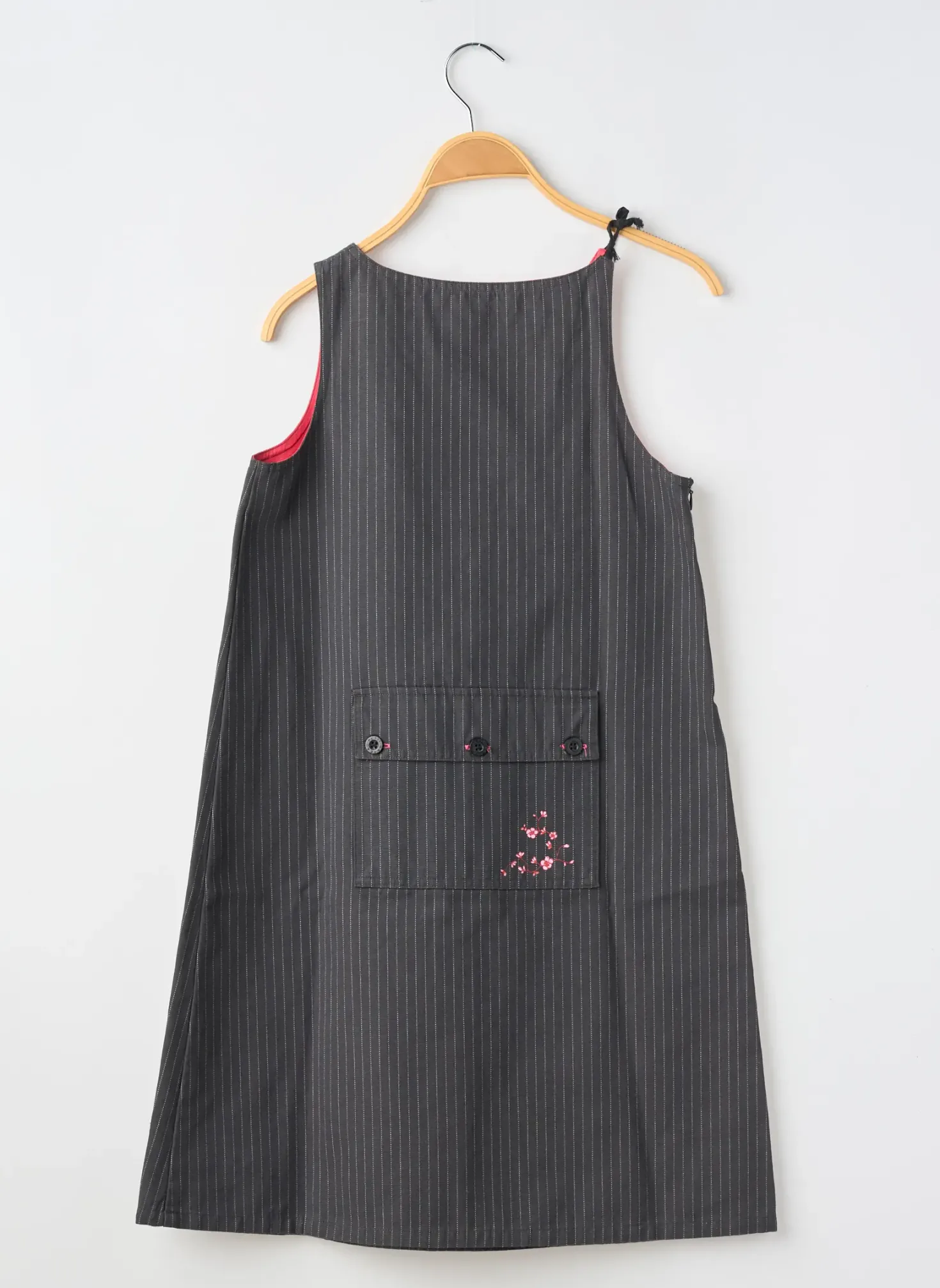 Robe Mi-longue Petit Bateau Gris Sans Manche
