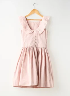 Robe Mi-longue Ralph Lauren Rose Sans Manche