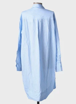 Robe Mi-longue Rue Mazarine Bleu Manches Longues
