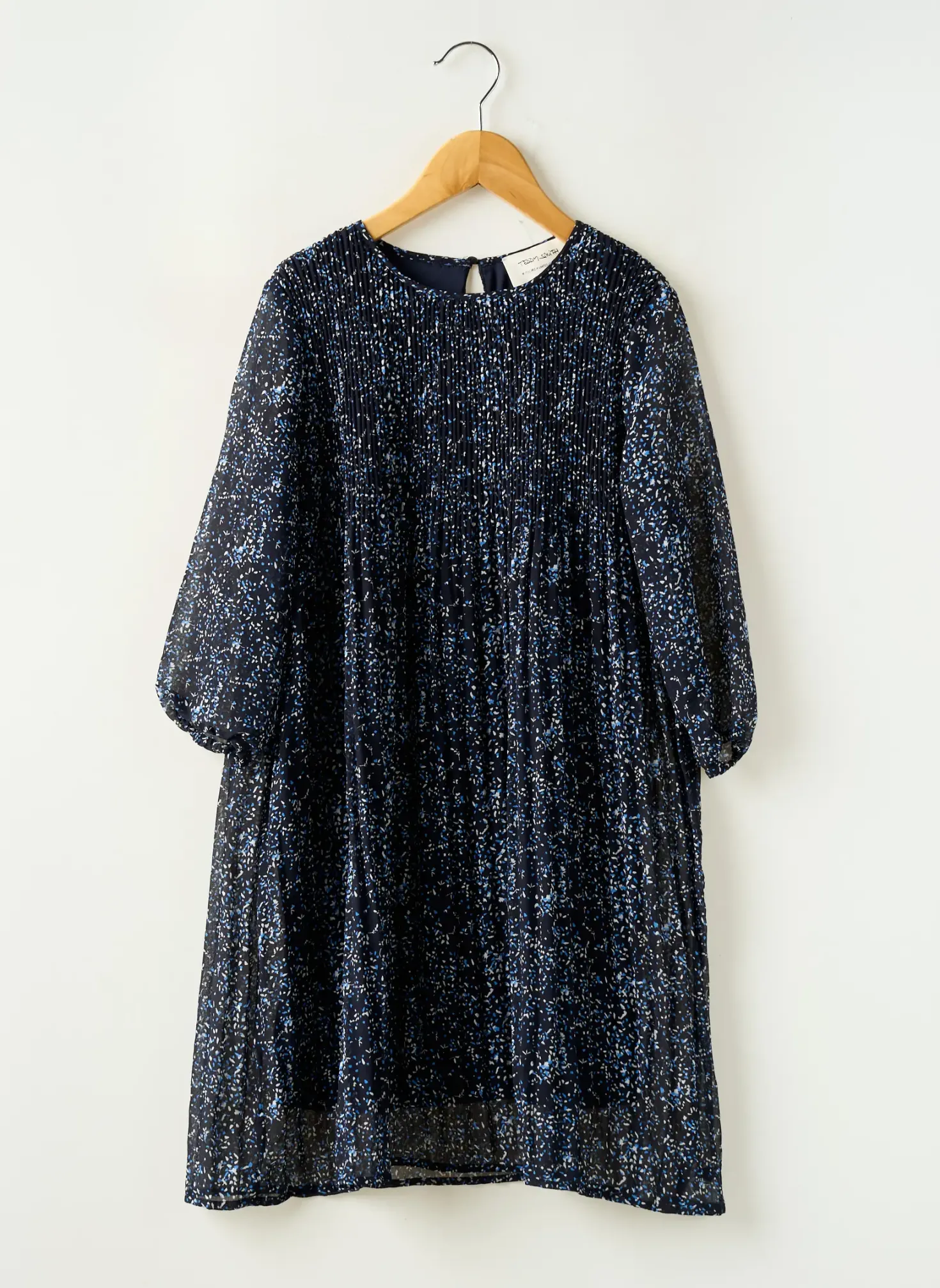 Robe Mi-longue Teddy Smith Bleu Manches Longues