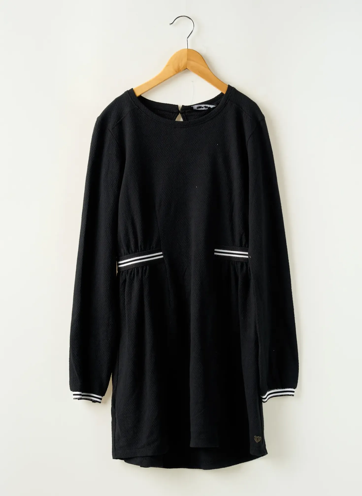 Robe Mi-longue Teddy Smith Noir Manches Longues