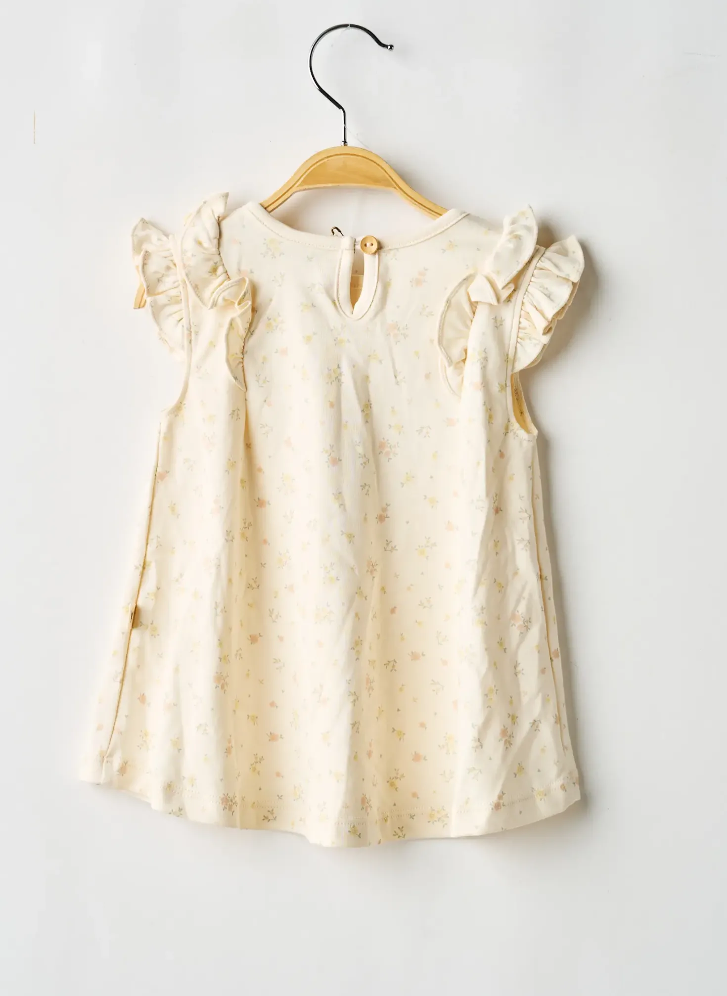 Robe Mi-longue Uaua Beige Sans Manche