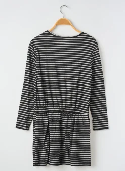 Robe Mi-longue United Colors Of Benetton Noir Manches Longues