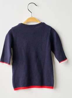Robe Pull Absorba Bleu Manches Longues