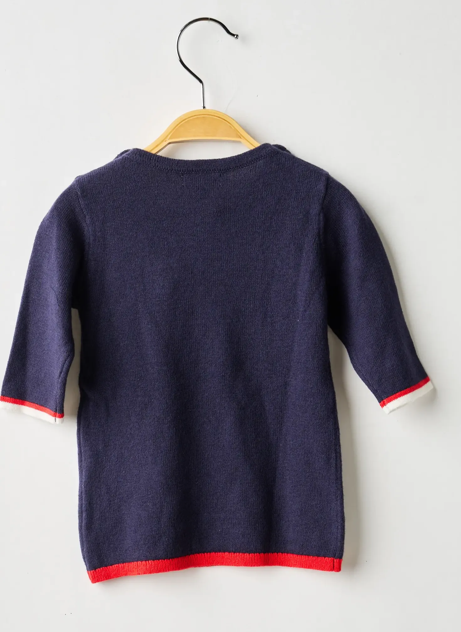 Robe Pull Absorba Bleu Manches Longues