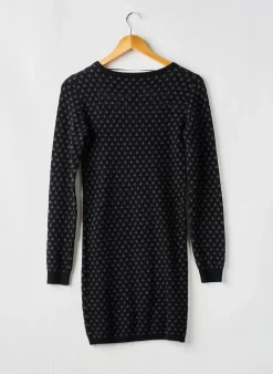 Robe Pull Kaporal Noir Manches Longues