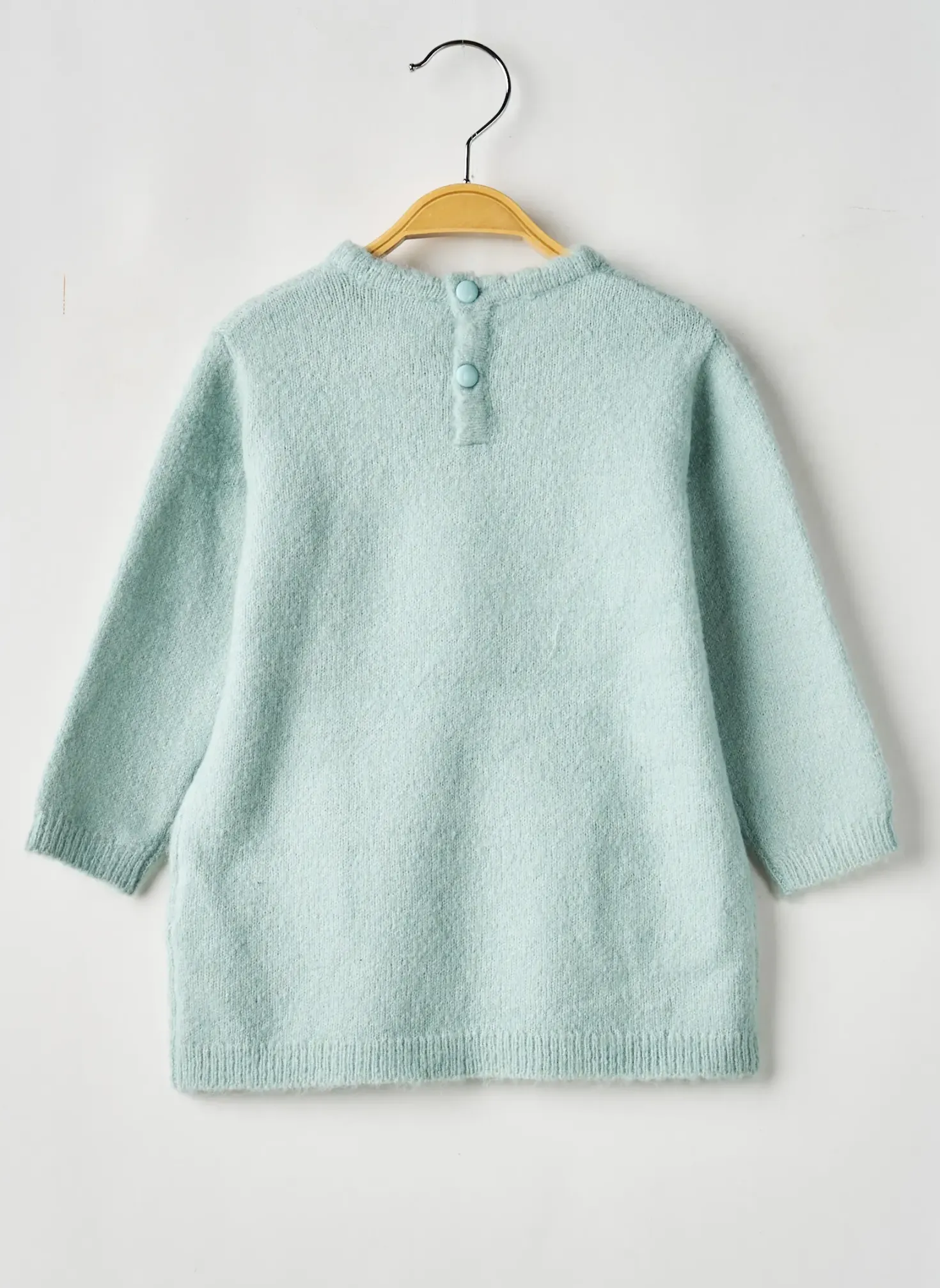 Robe Pull Losan Bleu Manches Longues
