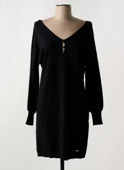 Robe Pull Lpb Les Petites Bombes Noir Manches Longues