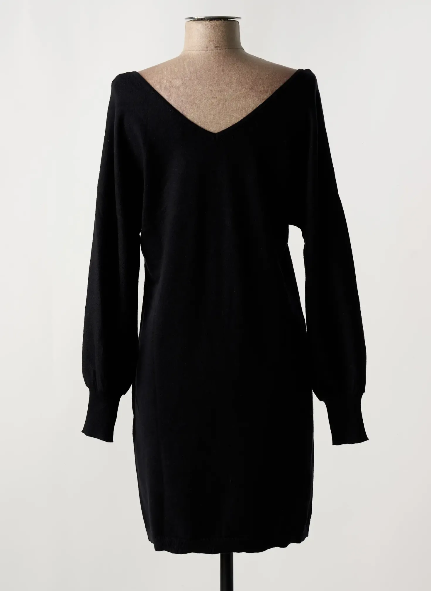 Robe Pull Lpb Les Petites Bombes Noir Manches Longues