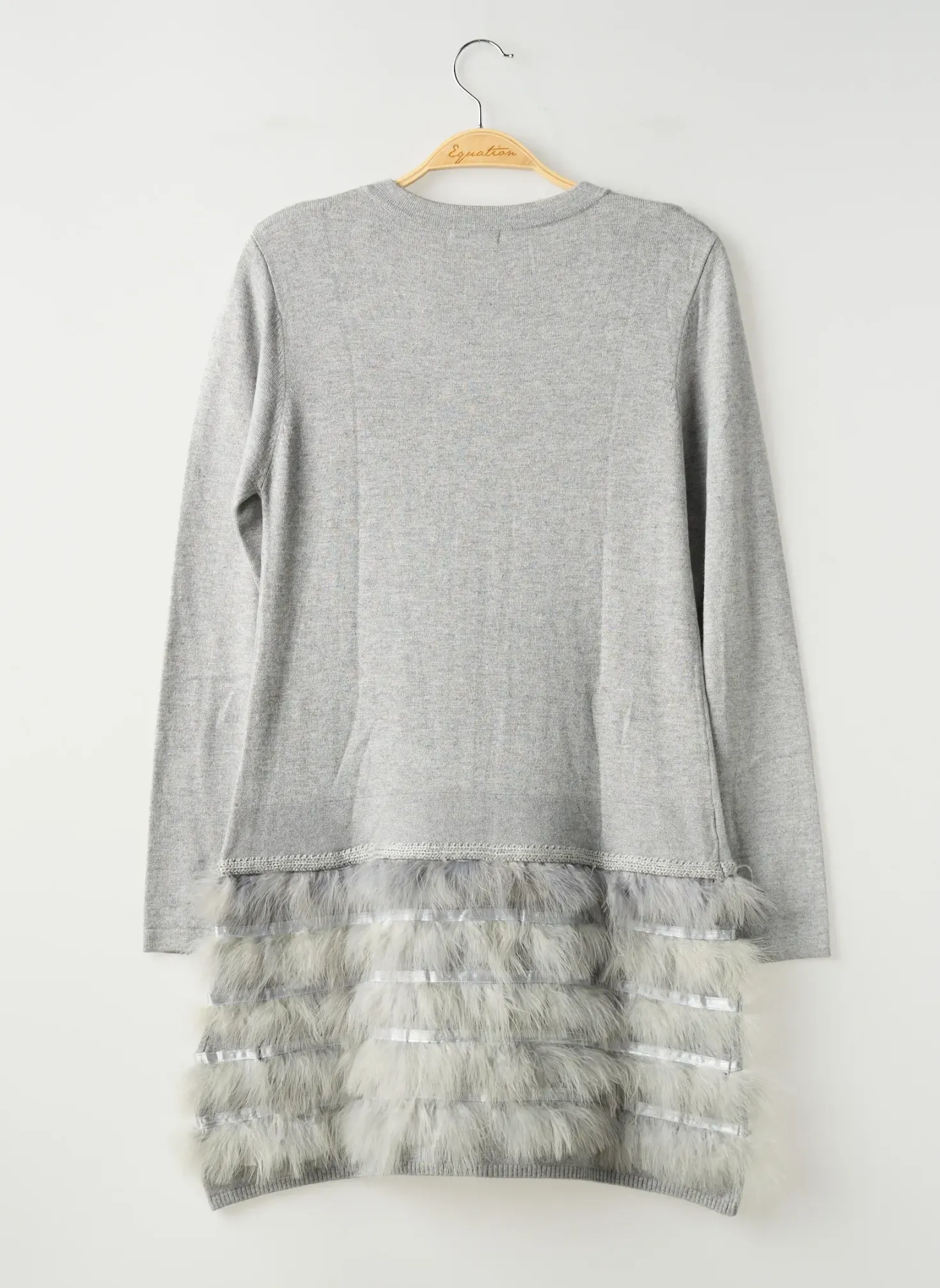 Robe Pull Mayoral Gris Manches Longues