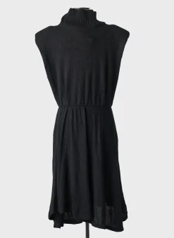 Robe Pull Semiology Noir Manches Courtes