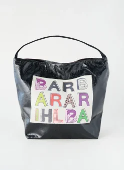 Sac Barbara Rihl Noir Forme Cabas