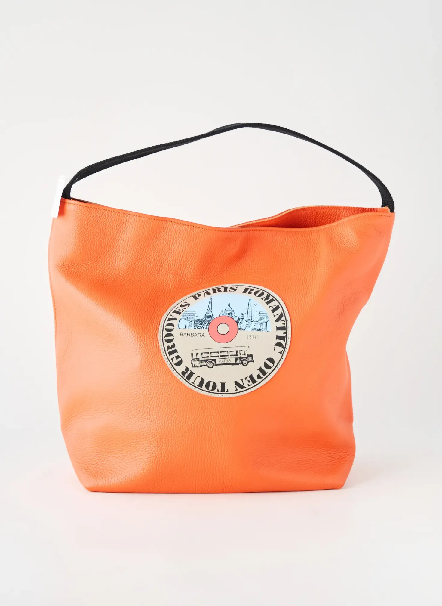 Sac Barbara Rihl Orange Forme Cabas