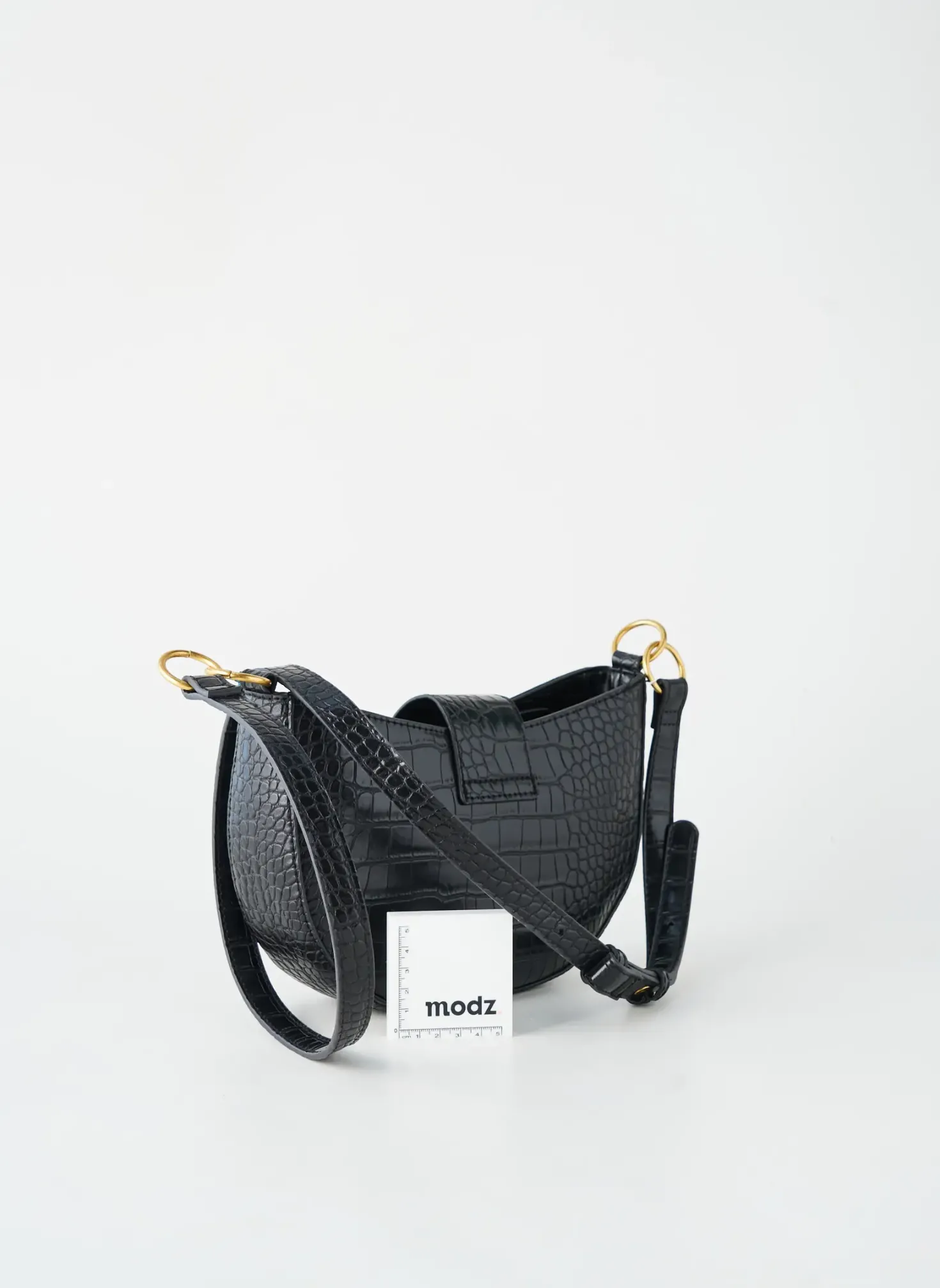Sac Bestini Noir Forme Rectangulaire