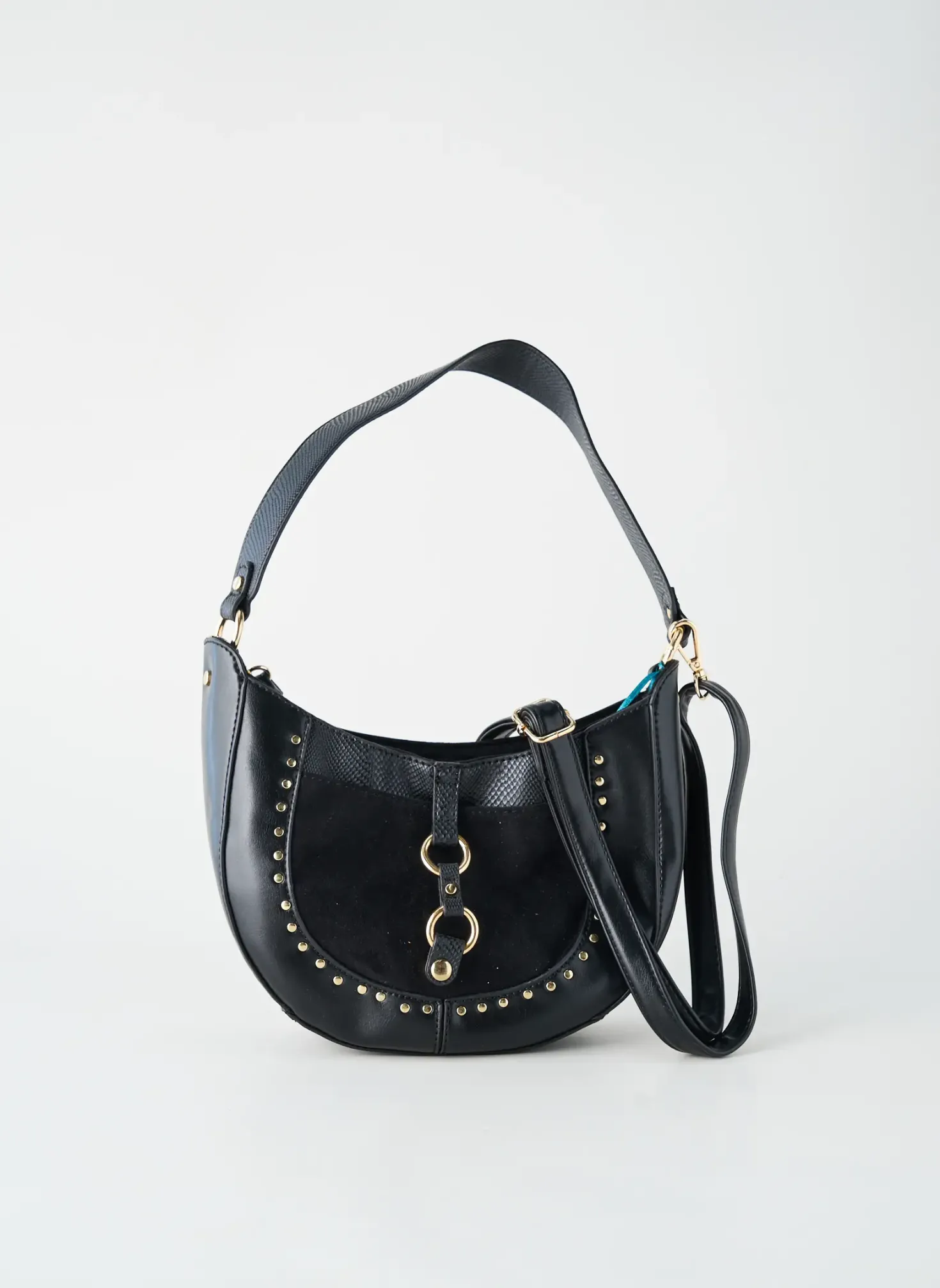 Sac Bestini Noir Forme Rectangulaire
