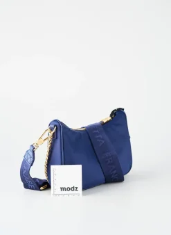 Sac Elisabetta Franchi Bleu Forme Rectangulaire