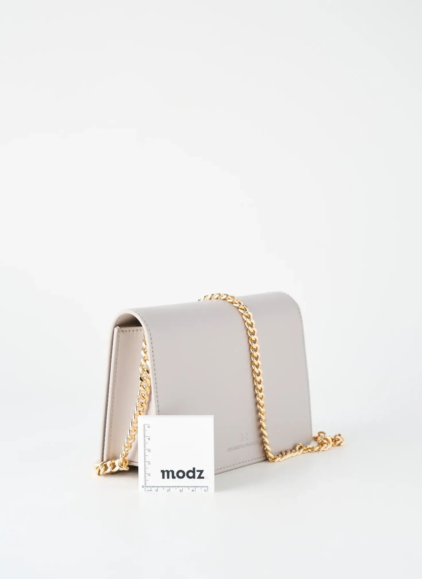 Sac Elisabetta Franchi Gris Forme Rectangulaire