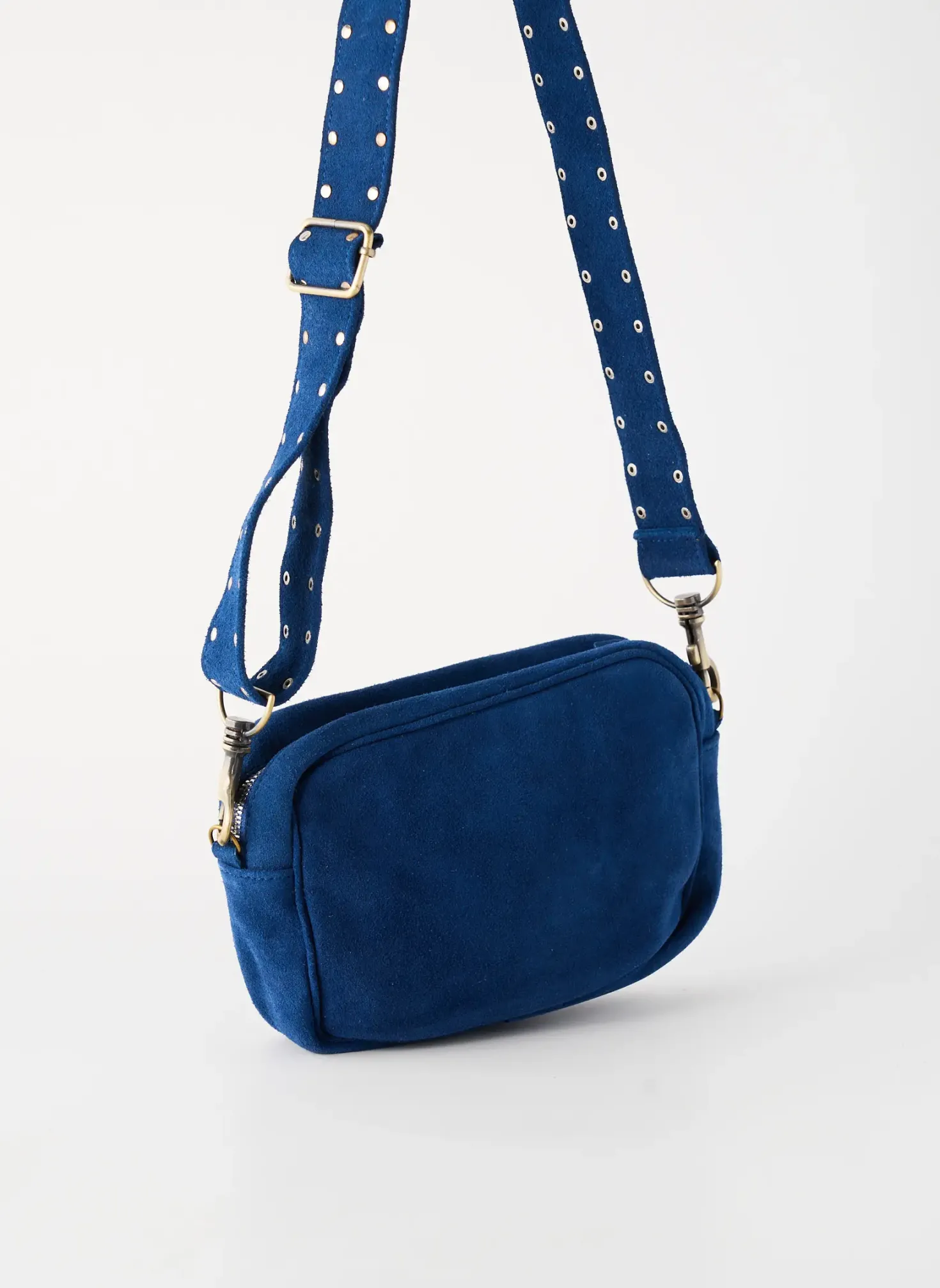 Sac Flower Market Bleu Forme Rectangulaire