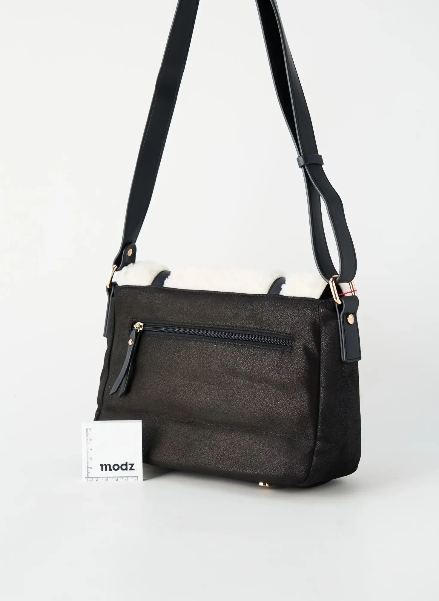 Sac Fuchsia Noir Forme Rectangulaire