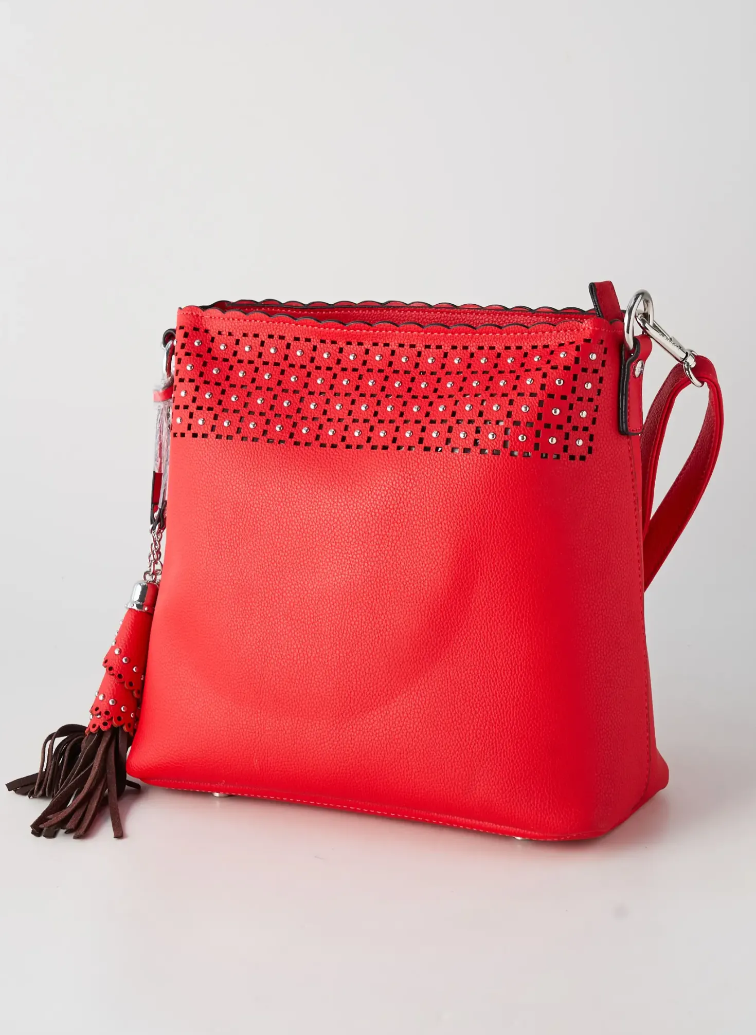 Sac Fuchsia Rouge Forme Carré
