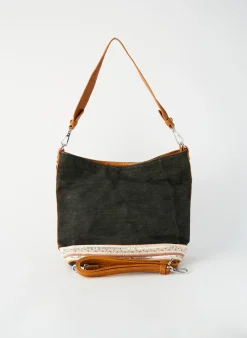 Sac Fuchsia Vert Forme Rectangulaire