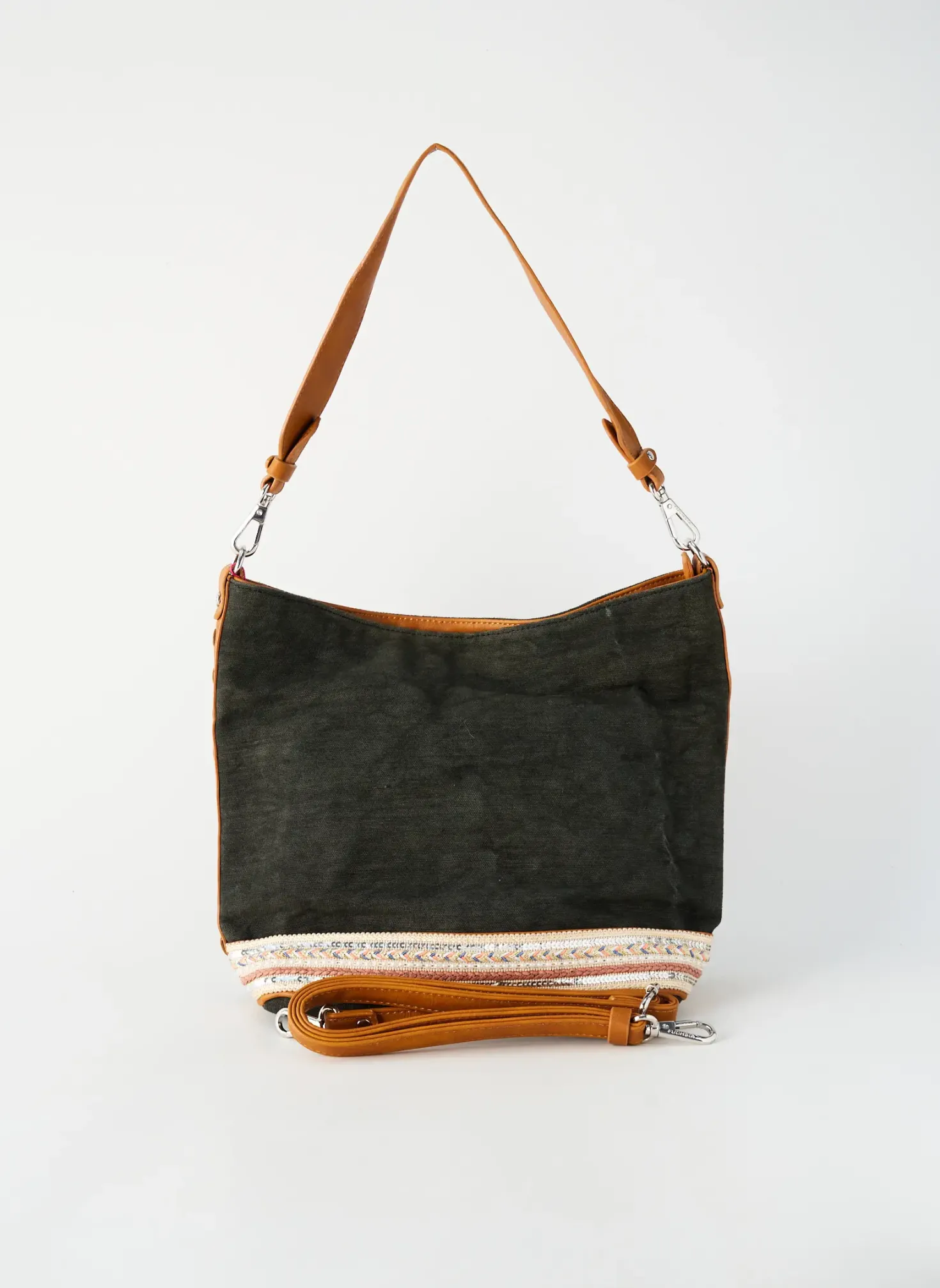 Sac Fuchsia Vert Forme Rectangulaire