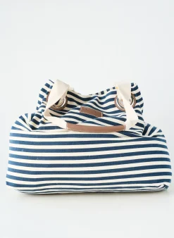 Sac Le Voyage En Panier Bleu Forme Plage