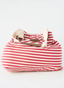 Sac Le Voyage En Panier Rouge Forme Plage