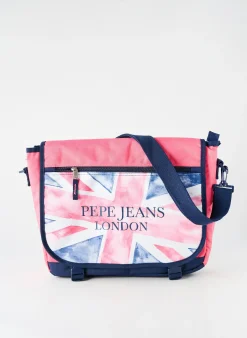 Sac Pepe Jeans Bleu Forme Besace